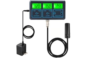 Tuya WiFi 7in1 Water Quality Tester Multi-Parameter Water Analyzer Digital Display PH/ORP/EC/PPM/CF/Humidity/Temperature Moni