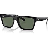 Ray-Ban RB4396 Warren Rectangular Sunglasses for Men for Women +BUNDLE with ACCESSORY EYEWEAR KIT