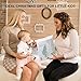 Cotton Prefold Cloth Diapers -Fasoar 6 Ply Baby Washable Cloth Diaper Covers for Babies to Toddlers Multi-Use (19.5''-14'', Count, 10)