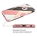 SKYLMW iPhone 6 Plus Case iPhone 6s Plus Case [Shock Resistant Series] Three Layers Rugged Heavy Duty Shockproof Hybrid Full-Body Protective Case for iPhone 6 Plus/6s Plus 5.5 inch Marble Rose Gold