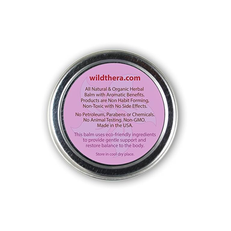 Wild Thera Herbal Migraine Headache Relief Balm with Essential Oils