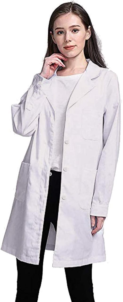 99native Unisex White Lab Coat Laboratory Coat Warehouse Coat Doctor's