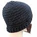 GIANCOMICS Black Wacky Beard Hat Knit Funny Crochet Beanie Cap Wind Mask HM200