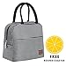 League Promo Lunch Bag Large Reusable Insulated Lunch Bags for Women Men Tote Bag Adult Lunch Box Organizer Holder Container (Strip)