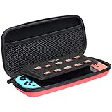 AmazonBasics Carrying Case for Nintendo Switch, Red