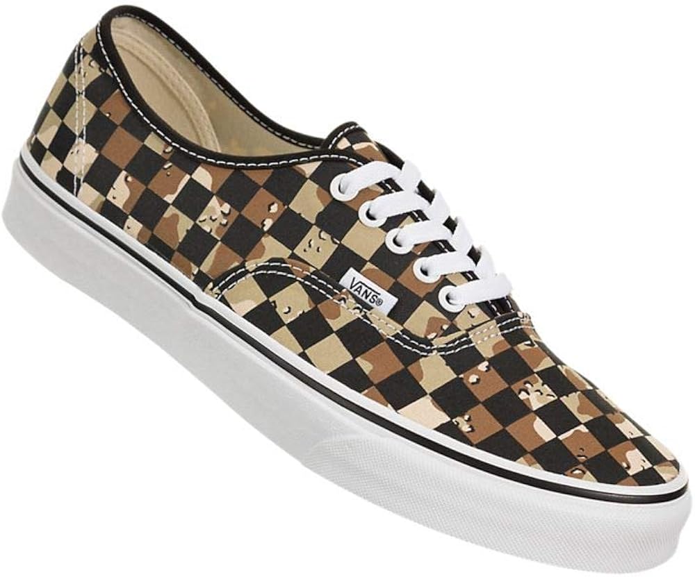 desert camo checkered vans