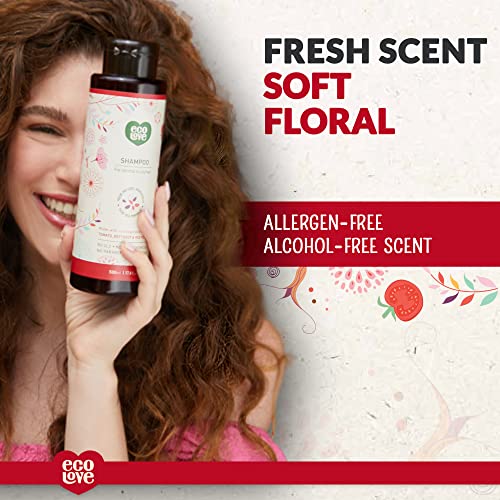 ecoLove Natural Sulfate Free Shampoo for Normal and Oily Hair