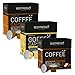Bestpresso Coffee for Nespresso Original Machine 60 pods Certified Genuine Espresso Variety Pack Caramel,Vanilla&Chocolate, Pods Compatible with Nespresso Original