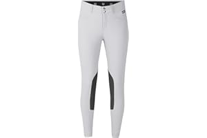 Kerrits Kids Crossover II Knee Patch Riding Breeches – Lightweight, Durable, Easy-Care Kids Year Round Riding Pants, Pockets