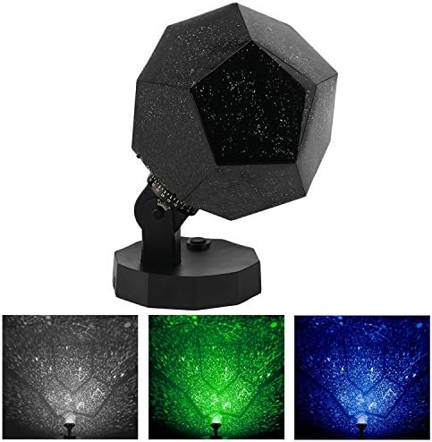 eBought DIY Star Projector,LED Night Light Projector,Baby Night Light Star Projection with 3 Bulbs Baby Nursery Night Light