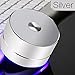 LENRUE Bluetooth Speaker Portable Wireless-with Built-in-Mic,Handsfree Call,AUX Line,TF Card for Iphone Ipad Android Smartphone for Echo Dot Alexa 1000mAH (Silver)