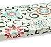 Pillow Perfect Floral Indoor/Outdoor Sofa Setee Bench Swing Cushion with Ties Weather, and Fade Resistant, 18