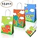 Dinosaur Party Supplies Favors,Dinosaur Party Bags for Dinosaur Theme Birthday Party Decorations Set of 15