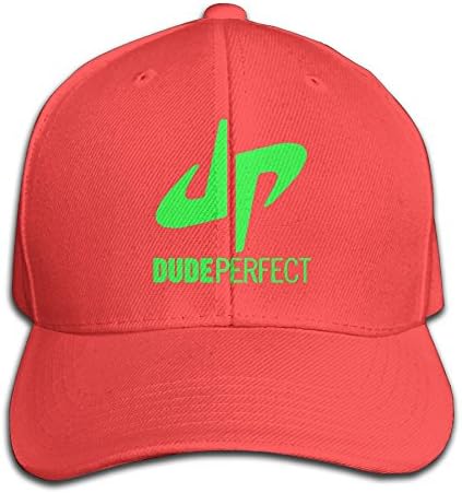 JinpengBz Dude Outdoor Classic Perfect Adjustable Hat DP Logo 9 Red