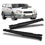 02-07 Subaru Impreza WRX Add-On Poly-Urethane Side Skirt 2PCS Bodykit