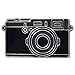 PinMart's Black Camera Photography Lover Enamel Lapel Pin