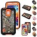 For Galaxy S5 Case, Kecko® Hunting Tree Camouflage Shock Absorbent Drop Protection High Impact Military Duty Rugged Silicon Camo Case w/ Screen Protector for Samsung Galaxy S5 i9600 (F-Orange)