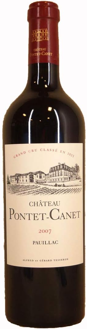 Amazon Co Jp シャトー ポンテ カネ 赤ワイン シャトー ポンテ カネ 07 750ml Pontet Canet 通販 食品 飲料 お酒