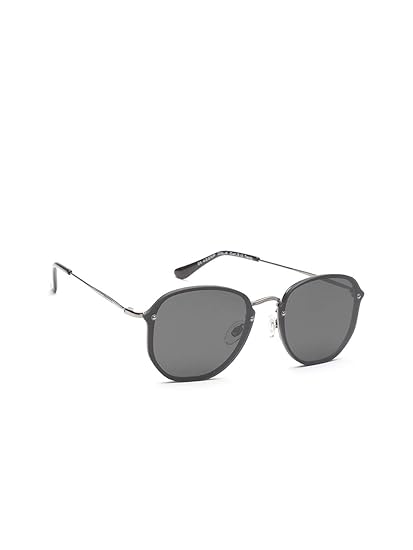 Polarized Oval Women's Sunglasses - (DK4229P-C4|50|Grey Color Lens)