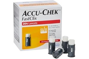 ACCU-CHEK FastClix Lancets 204 Each (Pack of 1)