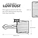 BasicForm Fast Sifting Cat Litter Scoop - Stainless Steel Metal Scooper - Wire Design with Black Resin Coating for Efficiently Cleaning