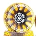 Slick Revolution Electric Skateboard Wheels Foamies 120mm | Patent Pending Foam Core | 78A Translucent Urethane | Revolutionise Your Ride ... (Atomic Orange)