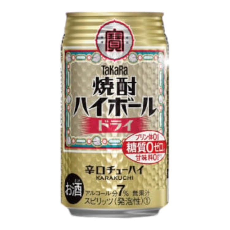 タカラ 焼酎ハイボール ドライ ３５０ｍｌx２ケース(４８本)商品画像