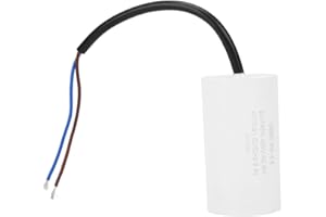 20uF CBB60 Capacitor, CBB60 Motor Starting Capacitor 450V Microfarad Capacitor with Wire Suitable for Starting The Motor, Mot