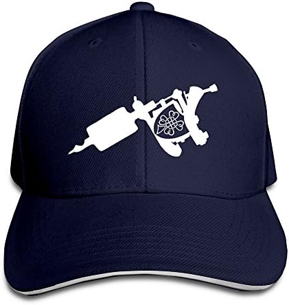 Tattoo Machine Cool Hippie Fitted Cap
