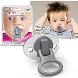Zip It! Pacifier Teether Chill Baby Fred & Friends Silicone Pvc Bph Free