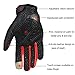 Scoyco Motorcycle Gloves Touchscreen with Hard Knuckle BMX ATV MTB Motocross Riding Driving Cycling Biker Moto Racing Gloves for Men & Women