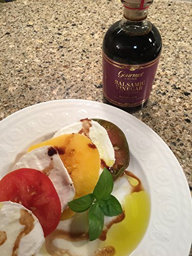 Gourmet Living Balsamic Vinegar of Modena - 250 ml Barrel-aged Certified IGP Balsamico Goccia d'Oro- Estate Bottled in Italy - Thumbnail 5