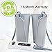 Amzdeal Leg Massager Air Compression Leg Wraps for Calf Arms Foot Built-in Rechargeable Battery Cordless Design 【Update】