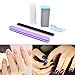 Jiaying-US 5 pcs Manicure Nail Art Tips Tool, Buffing Sanding Buffer Block, Nail Files, Polishing Block, Nail Brush Nail Art Set