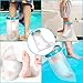 Doact Kids Cast Cover Protector Foot for Shower Bath, Waterproof Cast Keep Cast Bandage Dry, Reusable Watertight Cast Bag for Broken Surgery Foot Wound Burns Ankle Toe(Child Leg 12