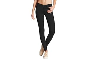 Hybrid & Company Womens Hyper Ultra Stretch Comfy Skinny Leg Work Casual Pants
