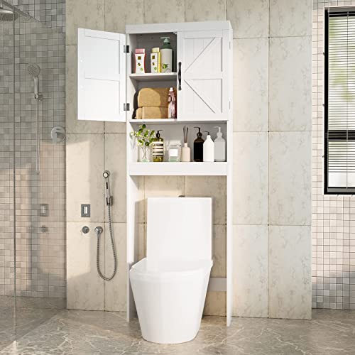 SRIWATANA Over The Toilet Storage Bathroom Spacesaver with