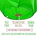 Chinese Lanterns 20-Pack Multi-Color, Fully Assembled and Fuel Cell Attached is 100% Biodegradable, New Designed Sky Lantern with Gift Box Coral Entertainments for Any Occasion. (Multi-Color)