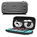 ACdream Carrying Case for New Switch Lite 2019 Release, Protective Travel Carrying Pouch Bag for Small Nintendo Switch Lite 5.5 inch, 8 Game Cards Console & Accessories, Blackthumb 1