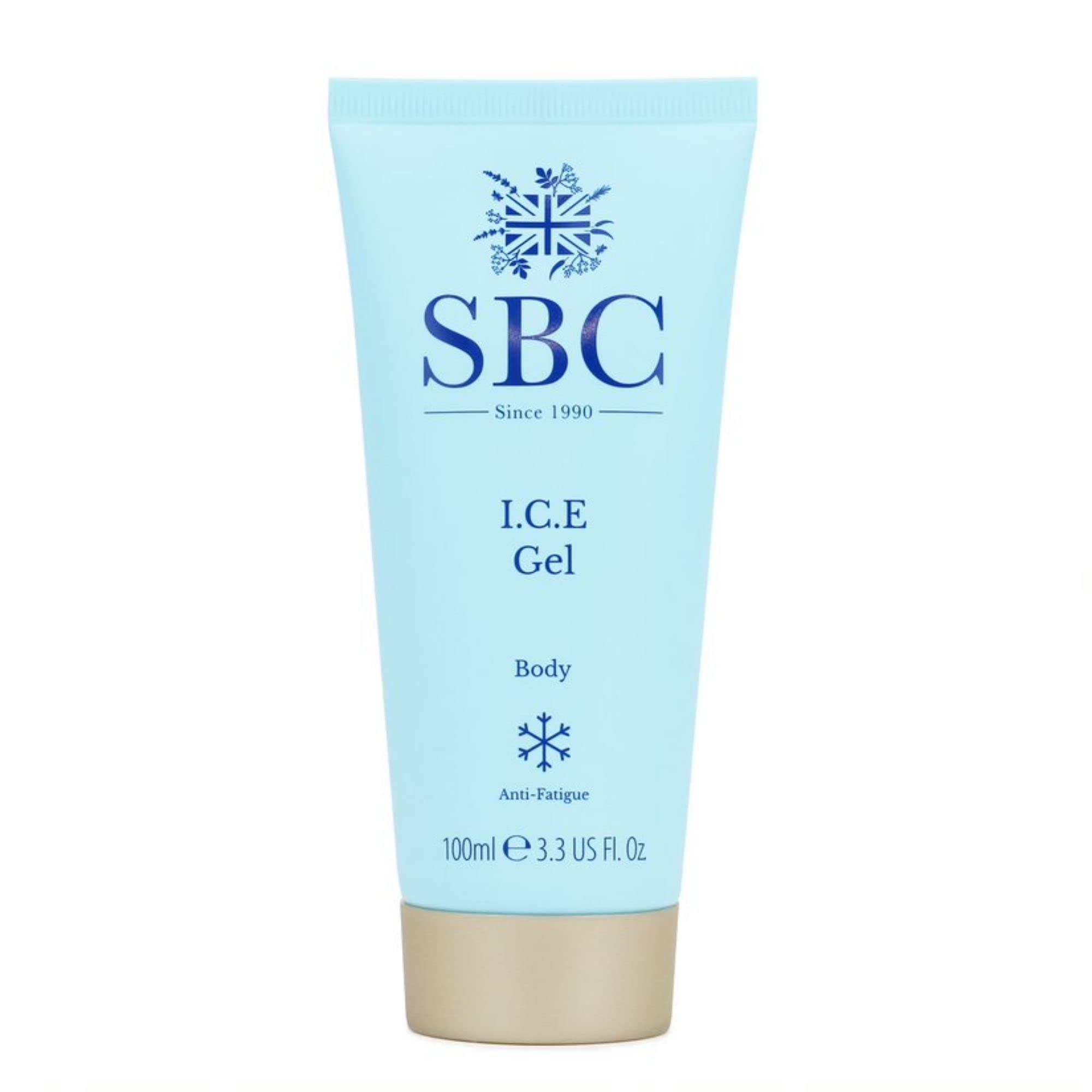 SBC Skincare I.C.E. Gel 100ml - Cooling Relief for Muscle Tension and Fatigue