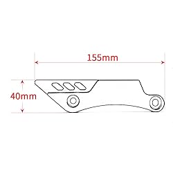 Mokiton Rear Swingarm Guard Protector Cover