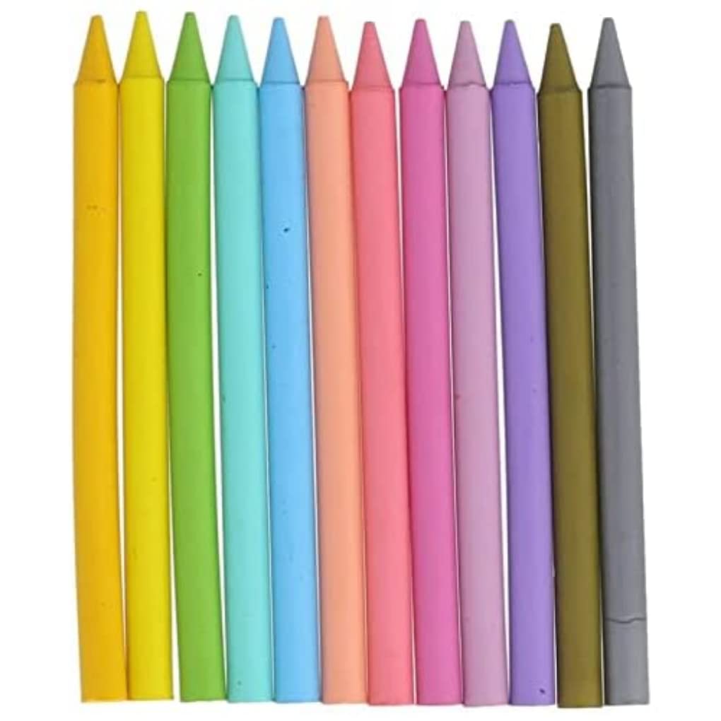 BIC Plastidecor 935978 Kit of 12 Pastel Shades