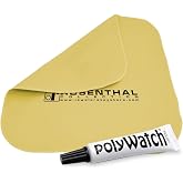Rosenthal PolyWatch Plastic Watch Scratch Remover Polish with Microfiber Cloth - 2 Pack Professional Polish for Acrylic Watch Crystal Repair &amp; Restoration - Rosenthal Collection Since 1926 (1)