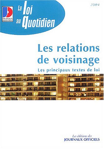 Les  relations de voisinage