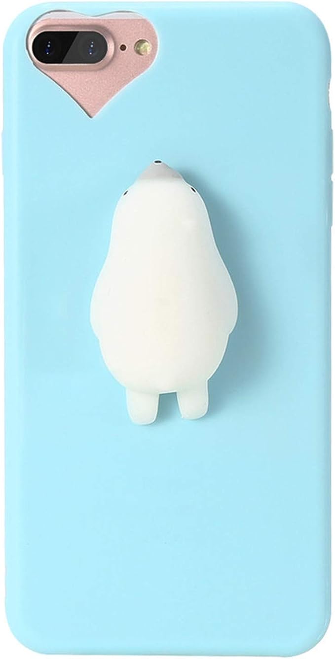 Amazon Co Jp Iphone 7 8 Plus用3dスクイーズフォンケース かわいいケース キャンディーカラー ソフトキャットシール 電話カバー Iphone 6 S 6s Plus I 5 5s Seケース用 For Iphone 5 5s Se 家電 カメラ