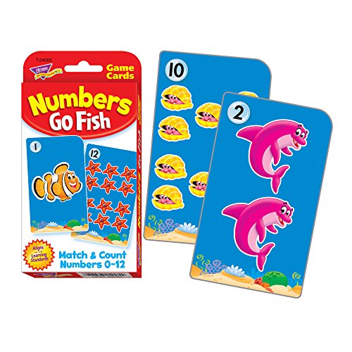 Numbers Go Fish Challenge Cards