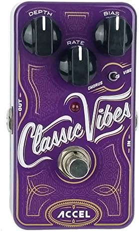 Uni-Vibe Accel Classic Vibes Guitar Effects Vibe/Chorus Pedal