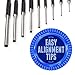 Best Roll Pin Punch Set & Mallet for Manly Men, 9 pc Comfort Grip Tools With Bonus Storage Case, Great for Gunsmiths, Jewelry and Watch Repair & Handyman, 1 Hand Pin Remover Tool Kit!