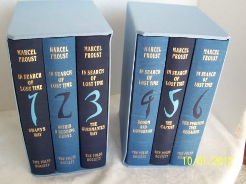 In Search of Lost Time (Swann's Way, Within a Budding Grove, The Guermantes Way, The Fugitive, Time Regained, The Captive, Sodom and Gomorrah) Hardcover – 2000