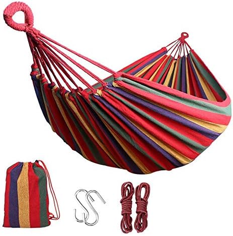 ハンモック 1 2人用 アウトドア0 150cm 耐荷重約300kg 折畳み 軽量 超広い 肌触り良い 野外 部屋 癒し睡眠に効果 収納袋付き コンパクト携帯便利 室内 昼寝 アウトドア キャンプ 公園 ピクニック